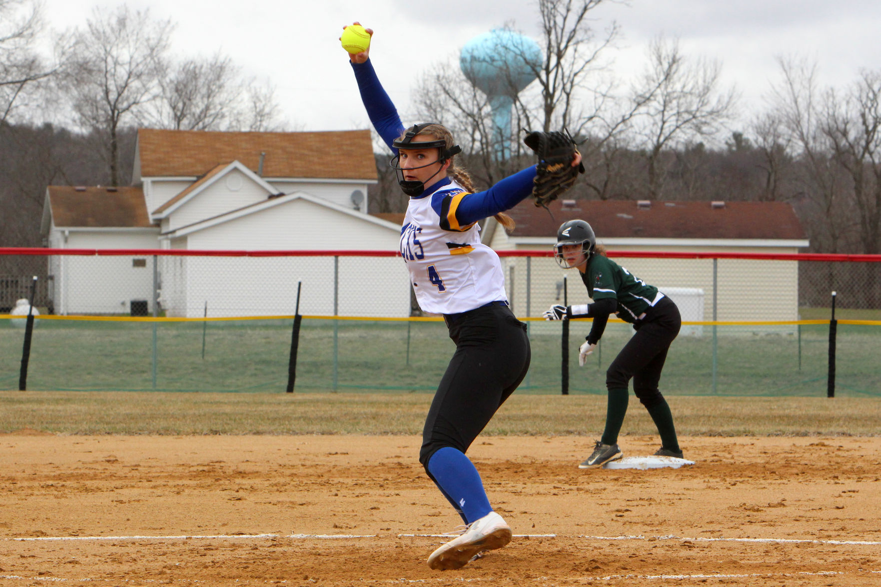 Fall Creek at McDonell softball 4-18-19